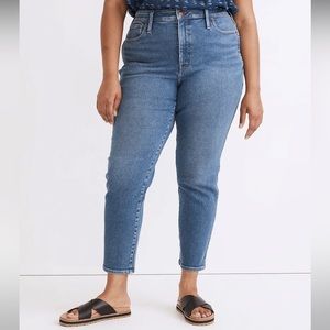 Madewell Curvy Stovepipe Jeans